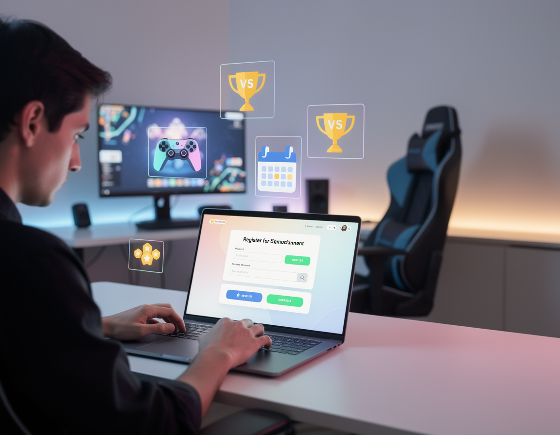 Ilustrasi cara daftar turnamen game online wking88 untuk turnamen game online wking88